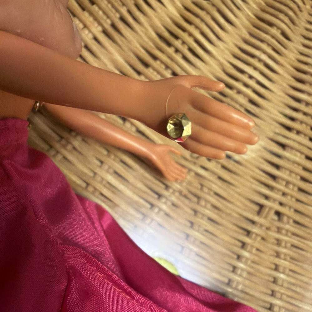 A 1995 Indian Doll Dressed In A Facetia Sari Dolls Of The World - Picture 5 of 6